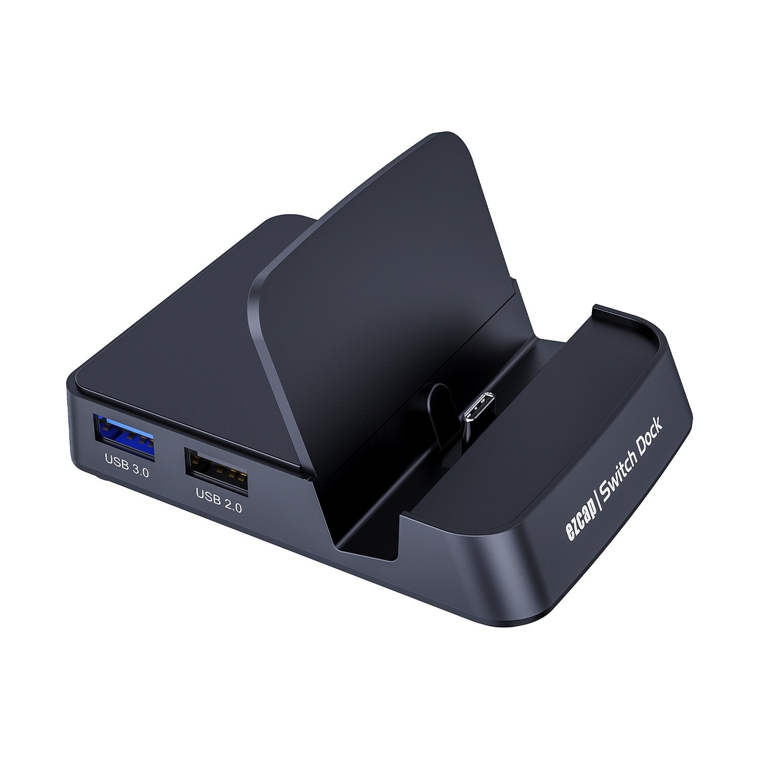 Ezcap dockingstation og videooptagelse kompatibel med Nintendo Switch HDMI 1080p 60fps 2x USB-A