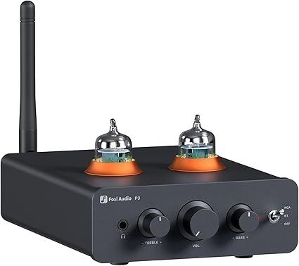 Fosi Audio P3 Tube Preamp Hovedtelefonforstærker Bluetooth aptX LL HD Bas