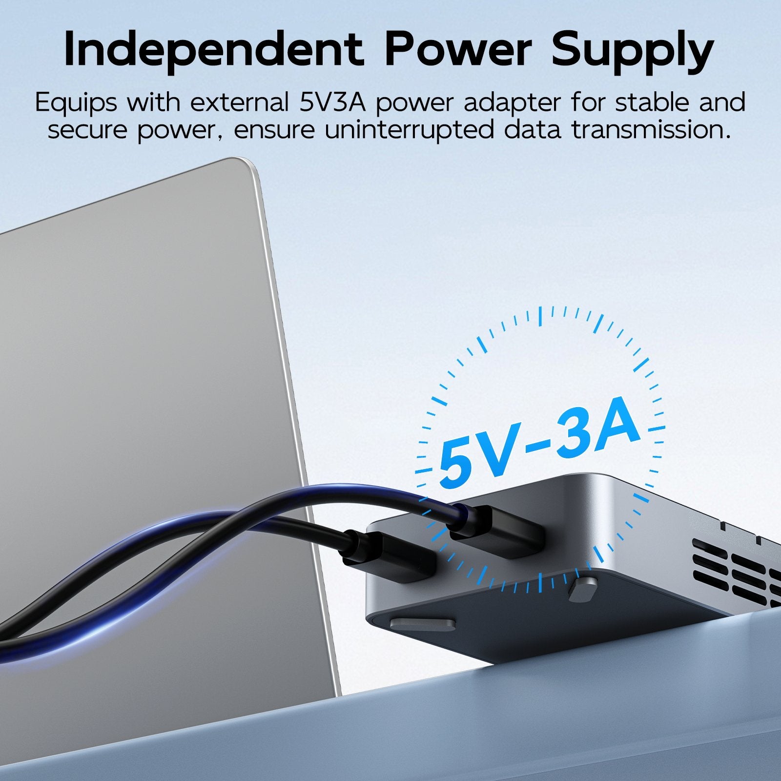 MAIWO Dual Bay RAID Enclosure for M.2 NVMe SATA SSD with Clone RAID 0 RAID 1, USB C 3.2 GEN2x2 20Gbps