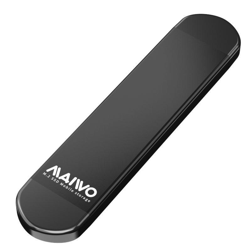 Maiwo K1683P2 Ekstern kabinet M.2 NVMe og SATA SSD til USB og USB A C 10 Gbps B Key og Key B & M UASP 2280 2260 2242 2230 aluminimu