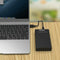 Maiwo K25682 USB 3.1 GEN1 5Gbps ekstern RAID0, 1, BOD storage cabinet 2x2,5 SATA-HDD SSD 7/9,5 mm op til 2 TB understøtter UASP USB-kabel type B til A