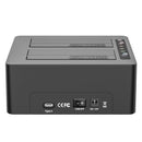 Maiwo K3082C C USB 3.1 GEN2 10Gbps Docking 2x 2,5 3,5 SATA-harddisk SSD op til 14TB med understøttelse af UASP, støtte SATAIII 6Gbps