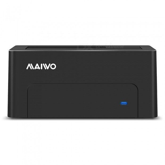 Maiwo K308C C USB 3.1 Gen2 10Gbps dockingstation til 1. 2.5 3.5 SATA-harddisk SSD op til 14TB med understøttelse af UASP, støtte SATAIII 6Gbps