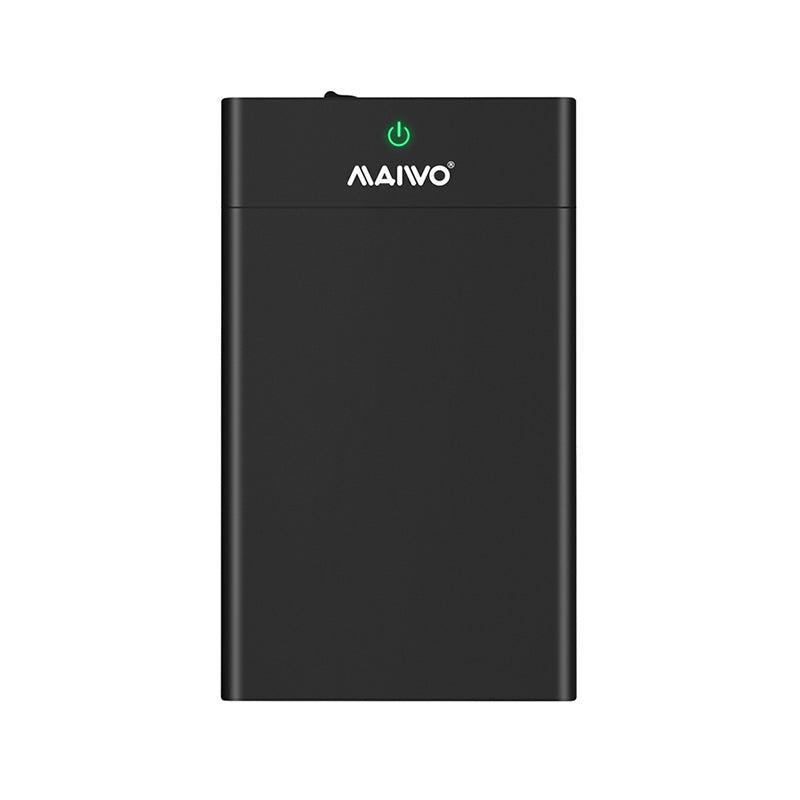 Maiwo K3568A USB 3.1 GEN1 5Gbps ekstern storage kapslinger til 1. 3,5 "SATA-harddisk op til 8 TB med understøttelse af UASP USB-kabel medfølger