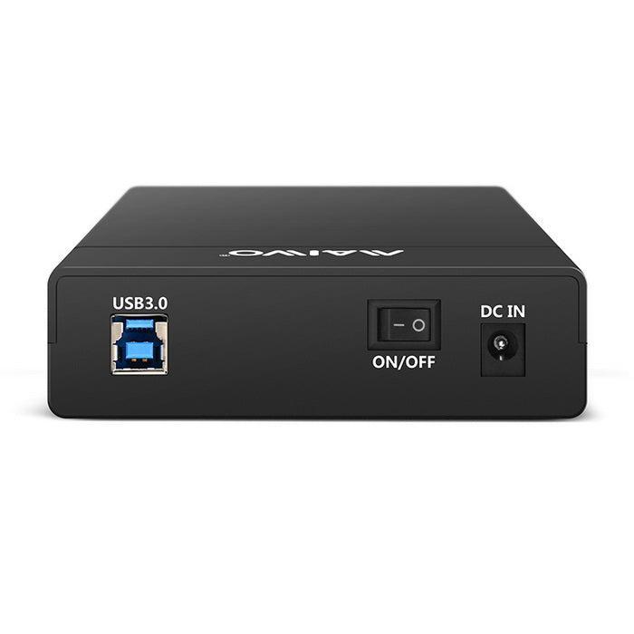 Maiwo K3568A USB 3.1 GEN1 5Gbps ekstern storage kapslinger til 1. 3,5 "SATA-harddisk op til 8 TB med understøttelse af UASP USB-kabel medfølger