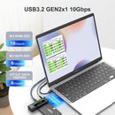 Maiwo USB-C adapter til NVMe/SATA M.2 SSD og 2.5"/3.5" SATA HDD USB-C 3.2 10Gbps