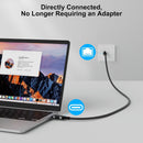 NÖRDIC 10m USB-C 3.1 til RJ45 1Gbps LAN Windows, MacOS, Linux, ChromeOS