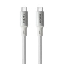 NÖRDIC 1,5m USB4 USB-C til C nylonflettet kabel PD3.1 med 240W hurtigopladning 40G 8K60Hz 4K120Hz 5K60Hz 2x4K60Hz Emarker