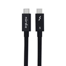 NÖRDIC 1m Thunderbolt 5 cable 80Gbps data transfer 240W Charging 120Gbps bandwith 16K60Hz 8K60Hz 4K540Hz