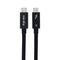 NÖRDIC 1m Thunderbolt 5 cable 80Gbps data transfer 240W Charging 120Gbps bandwith 16K60Hz 8K60Hz 4K540Hz