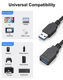 NÖRDIC USB 3.0 type A forlængerkabel 1m