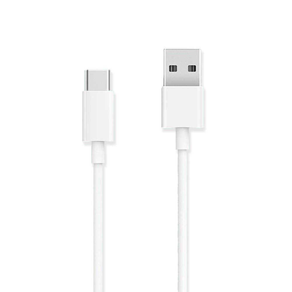 NÖRDIC 1m USB C 2.0 til USB A-kabel 480Mbps hvid