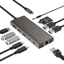 NÖRDIC 1 til 11 dockingstation 1xHDMI 4K60Hz 5xUSB3.0 5Gbps 1xRJ45 1xPD100W