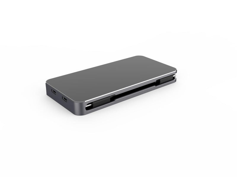 NÖRDIC 1 til 7 USB-C dockingstation til dobbeltskærme 1xHDMI 1x DP 8K30Hz 4K120Hz PD3.0 100W 2xUSB-A 1xUSB-C 1xRJ45 Giga Macbook M1 & M2