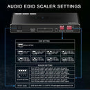 NÖRDIC 1 til 4 HDMI 2.1 Splitter 8K 60Hz 4K120Hz VRR Free-/G-Sync CEC, S/PDIF Extractor