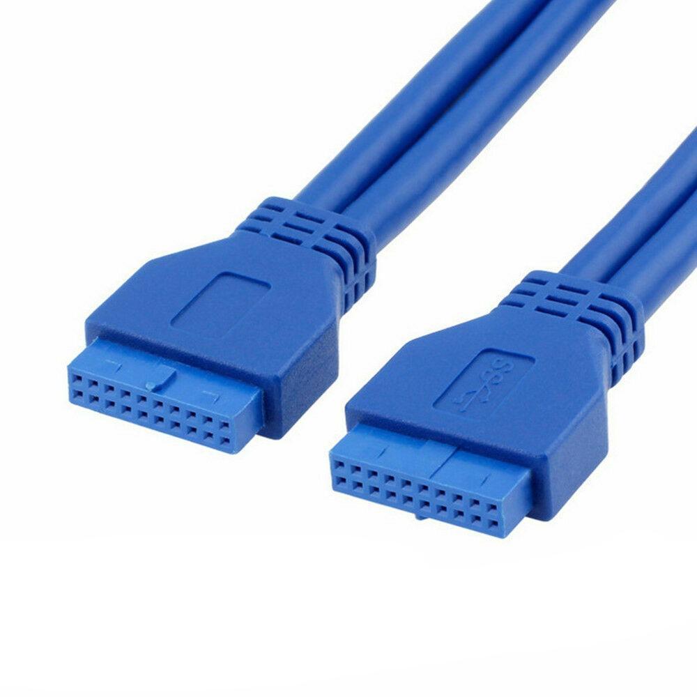 NÖRDIC 20 pin USB 3.0 header forlængerkabel hun til hun 25 cm