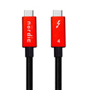 NÖRDIC 2,5 m Thunderbolt 4 USB-C kabel 40 Gbps 100 W opladning 8K video kompatibel med USB 4 og Thunderbolt 3