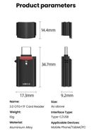 NÖRDIC USB-C 3.0-kortlæser og OTG-adapter MicroSD, 1xUSB-A UHS-I