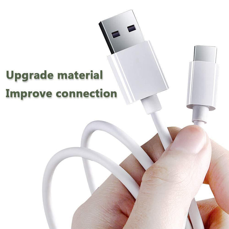 NÖRDIC 2m USB C 2.0 til USB A-kabel 480Mbps hvid