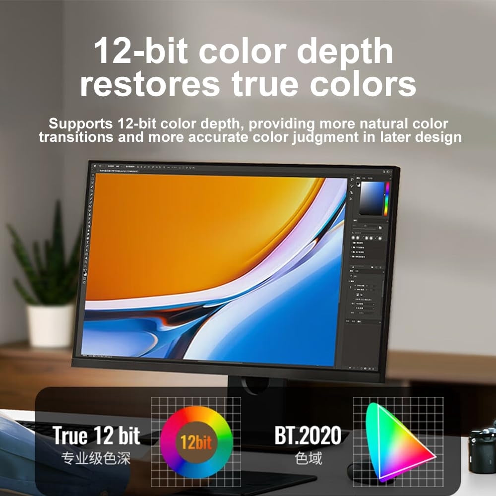 NÖRDIC 2m USB-C til DisplayPort 2.1 kabel 16K60Hz 8K120Hz 2K/4K240Hz 80Gbps Thunderbolt 5/4/3 til DisplayPort 2.1