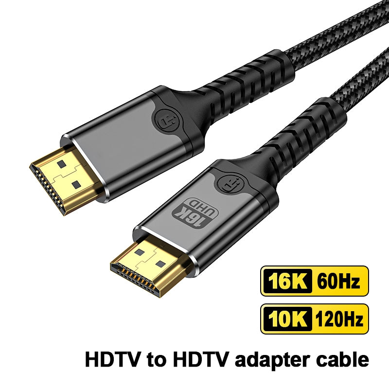 NÖRDIC 3m HDMI 2.2 kabel 96 Gbps, understøtter 16K 60Hz, 8K 240Hz, 4K 480Hz, HDCP 2.2 & 2.3, DTS:X, Dynamic HDR10+ og eARC