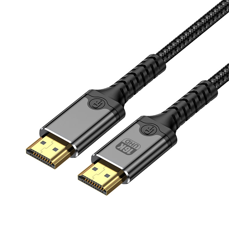 NÖRDIC 3m HDMI 2.2 kabel 96 Gbps, understøtter 16K 60Hz, 8K 240Hz, 4K 480Hz, HDCP 2.2 & 2.3, DTS:X, Dynamic HDR10+ og eARC
