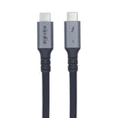 NÖRDIC 3m Thunderbolt 4 USB-C kabel 40Gbps 100W opladning 8K video kompatibel med USB 4 og Thunderbolt 3