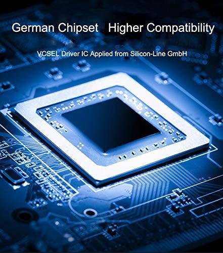 NÖRDIC 5m Active AOC Fiber Optisk HDMI 2.0 4K 60Hz 18Gbps EDID CEC HDR ARC Dolby DTS-HD