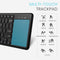 NÖRDIC Bluetooth 5.0 tastatur med touchpad 78 taster multiparring IOS Android Windows US layout