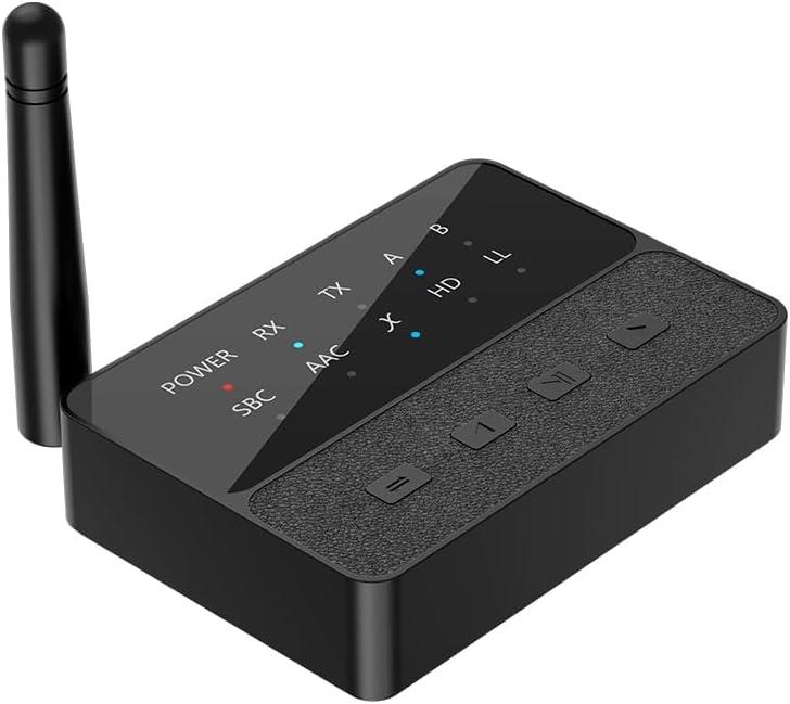 NÖRDIC Bluetooth 5.3 Modtager Sender aptX aptX HD til 2 Hovedtelefoner, AUX/RCA