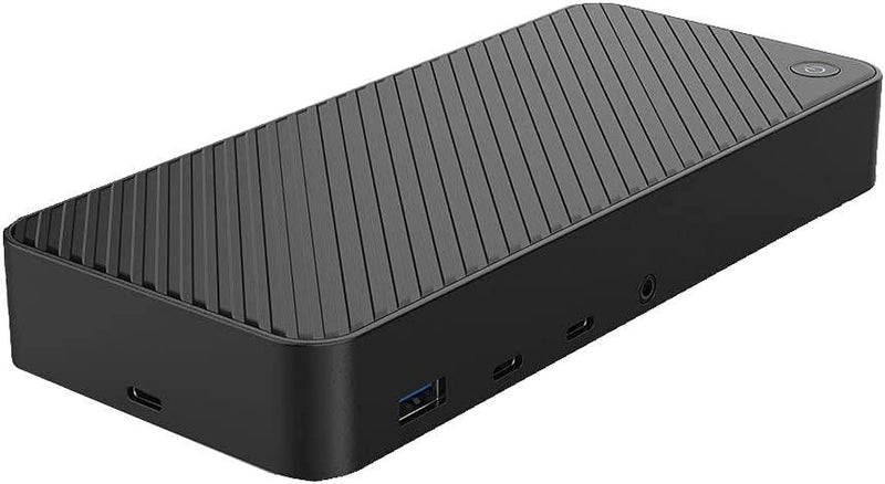 NÖRDIC DisplayLink USB-A & USB-C tredobbelte skærme Dockingstation 1 til 11 4K60Hz 2xUSB-C 3xUSB-A Mac M1 M2 Thunderbolt 3 & 4