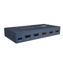 NÖRDIC HDMI 2.1 switch 4 til 1 - 8K60Hz 4K120Hz HDR Dolby Atmos