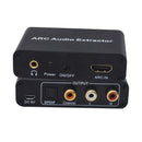 NÖRDIC HDMI ARC til RCA SPDIF Toslink Coaxial og stereo HDMI ARC Konvertare DAC