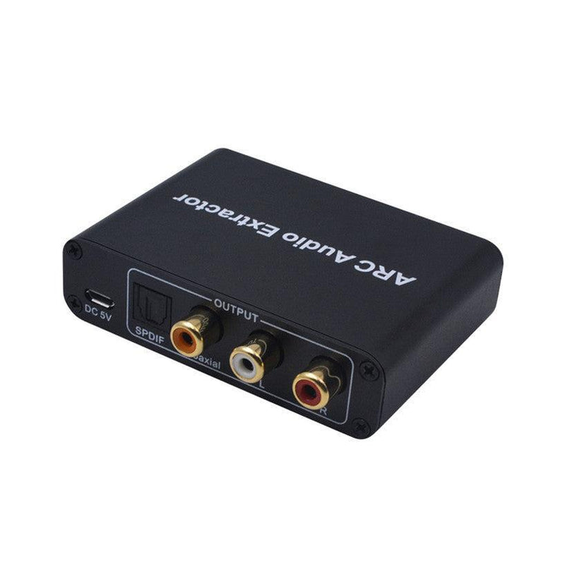 NÖRDIC HDMI ARC til RCA SPDIF Toslink Coaxial og stereo HDMI ARC Konvertare DAC