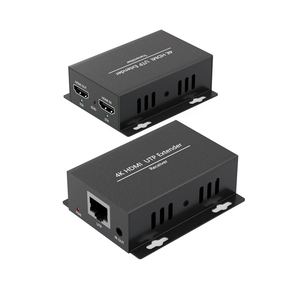 NÖRDIC HDMI Cat6 förlängning 40m 4K30Hz HD med loop EDID funktion HDMI Extension