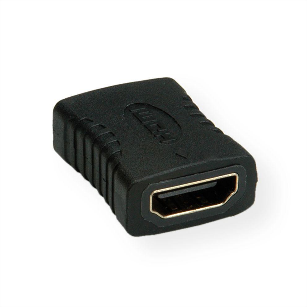 NÖRDIC HDMI N5003, HDMI kvindelige til HDMI kvindelige køn changer UHD 4K 60Hz 18Gbps sort