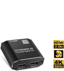 NÖRDIC HDMI Splitter 1-2 4K 60Hz HDCP2.2 18Gbps HDMI-kabler i billederne ikke inkluderet