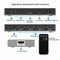 NÖRDIC HDMI 2.1 Switch 4 til 1 8K60Hz 4K120Hz CEC HDR Dolby Atmos, True HD, Digital Plus, DTS-HD Master