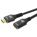 NÖRDIC HDMI forlængerkabel 2m 8K60Hz 4K144 HDMI 2.1 48Gbps Ultra High Speed HDMI