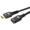 NÖRDIC HDMI forlængerkabel 50cm 8K60Hz 4K144 HDMI 2.1 48Gbps Ultra High Speed HDMI