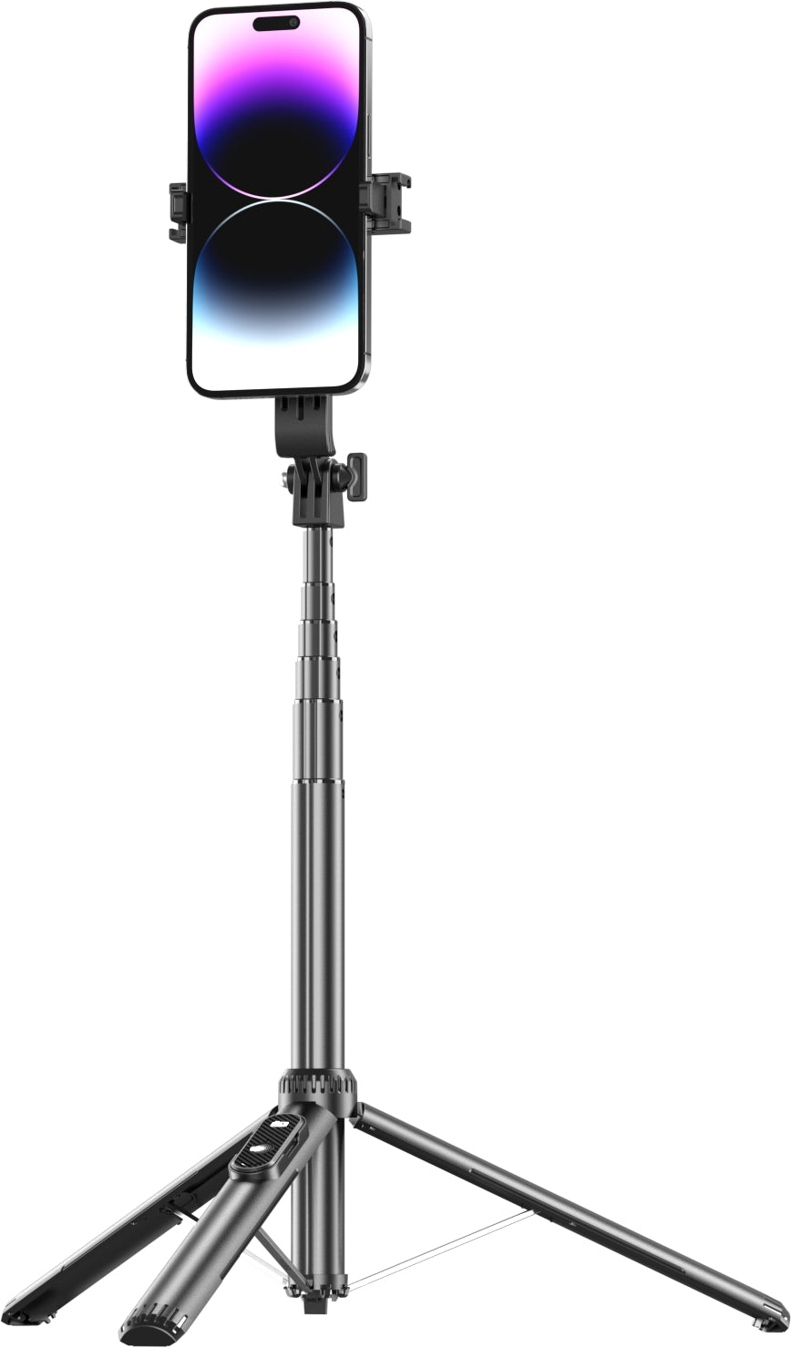 NÖRDIC Magnetisk Selfie-stick, op til 154 cm