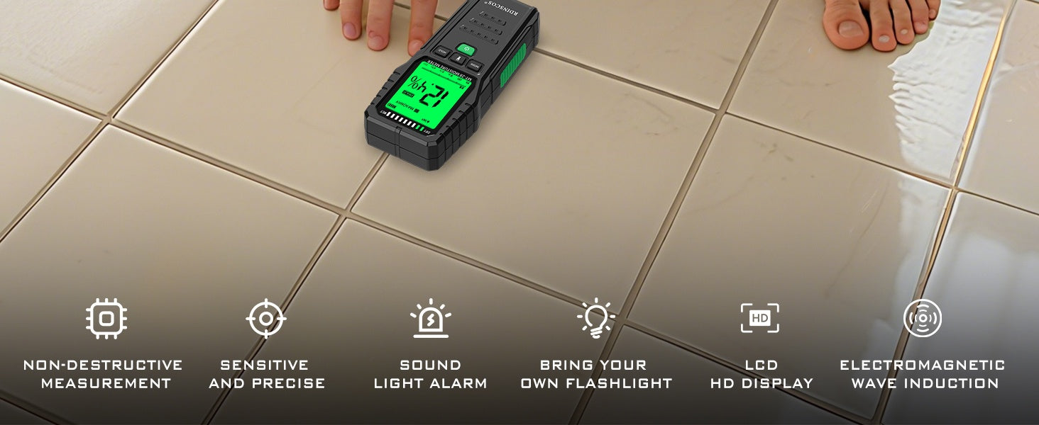 NÖRDIC Fugtighedsmåler til lækagedetektering og fugtskader