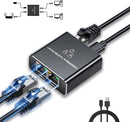 NÖRDIC RJ45 Splitter 1 to 2 Ethernet Giga 1000Mbps Networking