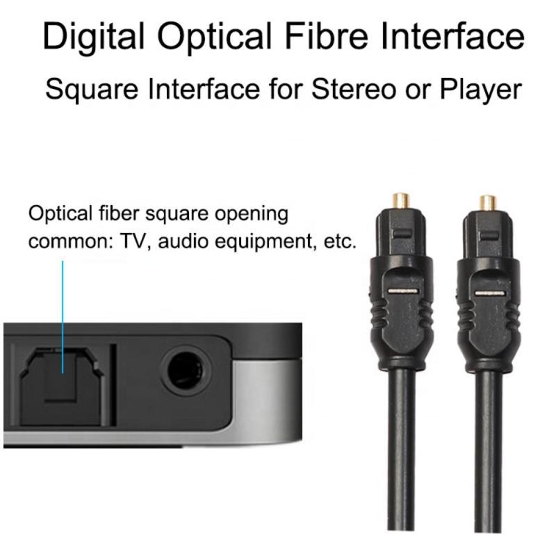 NÖRDIC Toslink Toslink digital fiberoptisk kabel 3m SPDIF kabel