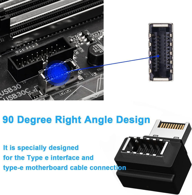 NÖRDIC Type E til Type E vinklet adapter