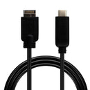 NÖRDIC Type E til USB-C fladkabel 50cm