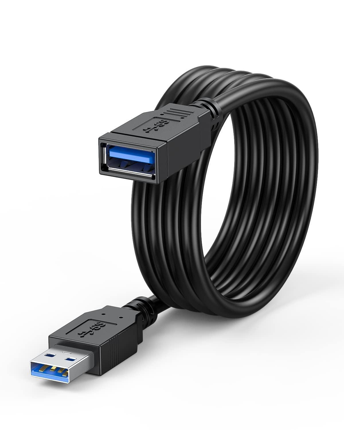 NÖRDIC USB 3.0 type A forlængerkabel 50 cm