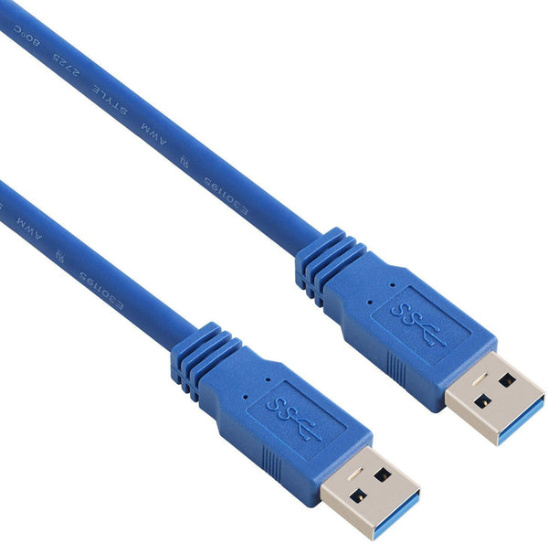 NÖRDIC USB3.1 kabel type A han til Type A mandlig 5Gbps 3m USB3.0