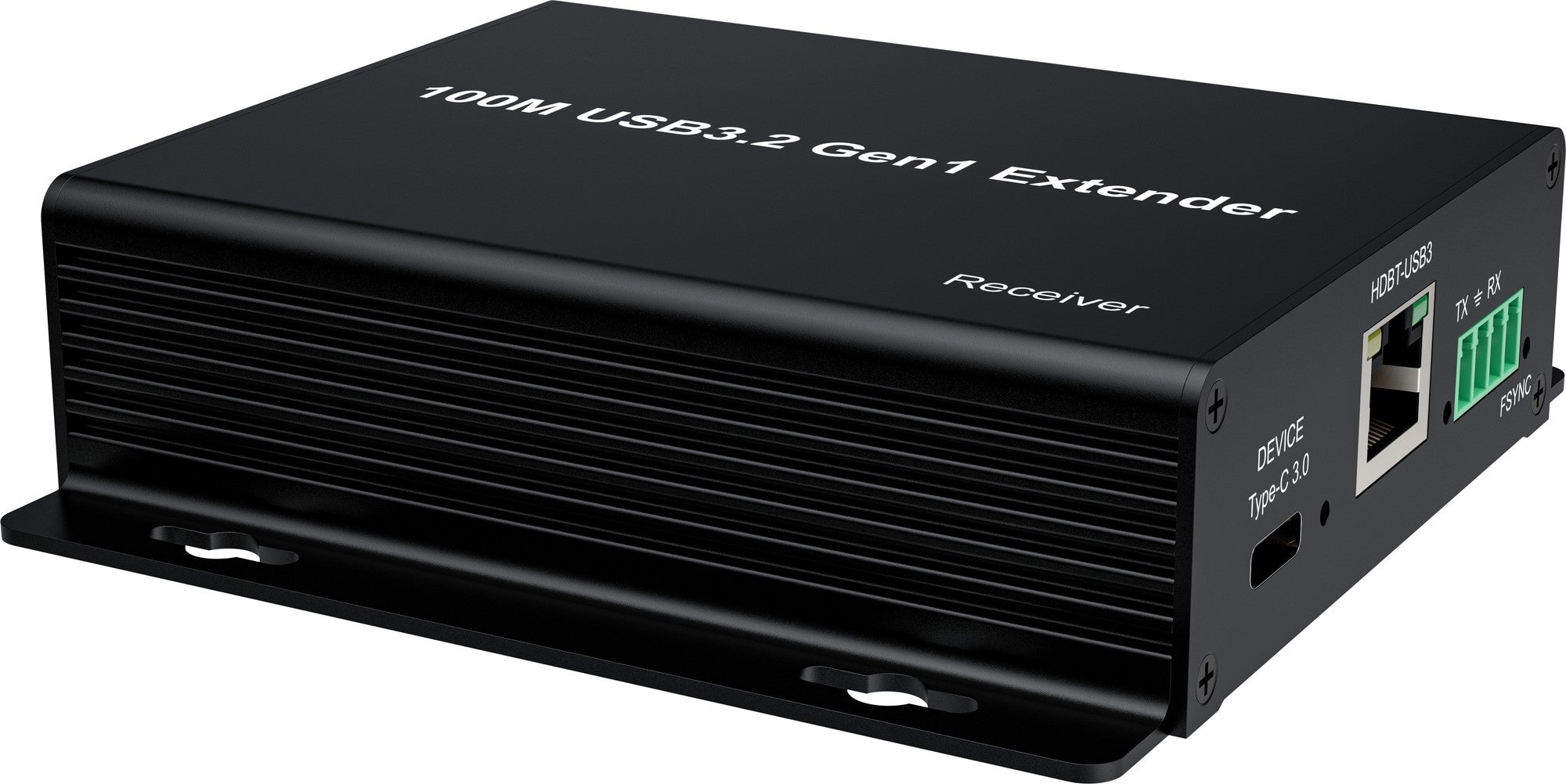 NÖRDIC USB 3.2 Forlænger 5Gbps 2xUSB-A + 2xUSB-C op til 100m