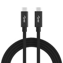 NÖRDIC USB4 kabel 1m 40Gbps data 8K video PD 100W